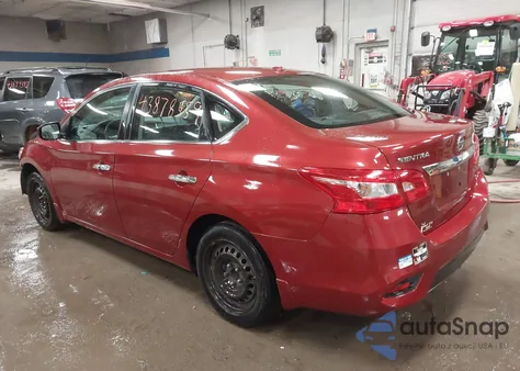 2016 Nissan Sentra Sv from USA, damaged, VIN 3N1AB7AP2GY223548